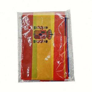 Drapeau Guirlande Portable en Soie Personnalisé avec Logo des 32 Pays pour la Coupe du Monde de Football 2026 – Décoration Publicitaire Promotionnelle du Fabricant - Product Image 3