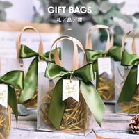 Emballage de luxe pour coffret cadeau cosmétique, fabricant de sacs à main personnalisés, boîte cadeau de haute qualité 2026, petit sac cadeau transparent, dernières nouveautés