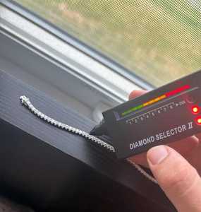 <span class=keywords><strong>Bracciale</strong></span> Tennis SMOB VVS1 in Moissanite 2-4MM, <span class=keywords><strong>Argento</strong></span> <span class=keywords><strong>925</strong></span> Unisex, Testato come Diamante, Design Moderno Classico - Product Image 5