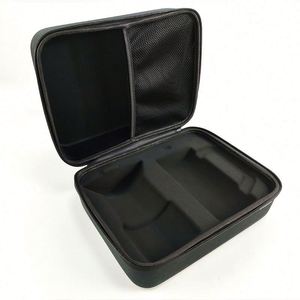 Estuche de Viaje Portátil Rígido de Plástico EVA Negro, para Juego de Tazas de Café y Té, Estuche Protector para Cafetera - Product Image 2