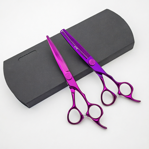 PROSEE Ciseaux de coiffure japonais en acier VG10 à 30 dents pour droitiers, ciseaux de barbier à bord tranchant pour usage en salon - Product Image 1