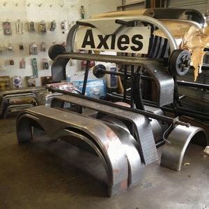 Estantes de Supermercado Personalizados, Resistentes, de Metal, para Guardabarros, Exhibidores de Guardabarros para Tractores - Product Image 3