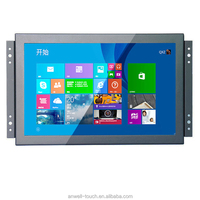 Écran LCD industriel G1016 HD 10,1 pouces, écran tactile, moniteur 1920x1200 IPS, angle de vue complet, VGA, cadre ouvert intégré, USB