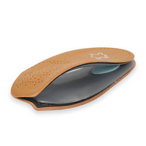 Semelles orthopédiques en EVA semi-cuir pour pieds plats, avec soutien de la voûte plantaire 3/4, personnalisables, vente chaude en usine - Product Image 4