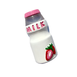 Yijias nuevos imanes de nevera de resina de alimentos simulados a base de polvo, pasteles, cartones de leche, helados, tazas de café, Haws recubiertos de azúcar, Dec - Product Image 6