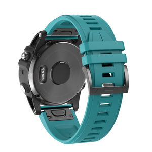 Bracelet de montre de remplacement en caoutchouc respirant à ajustement rapide de 26 mm, étanche, pour Garmin Fenix 5X/5X Plus/D2 <span class=keywords><strong>Charlie</strong></span>/Fenix3/3 - Product Image 5