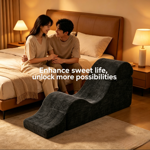 Chaise de yoga multifonctionnelle pliable pour <span class=keywords><strong>couples</strong></span>, chaise longue en forme de S, canapé-lit pour hôtel, style moderne minimaliste pour chambre à coucher et salon - Product Image 1