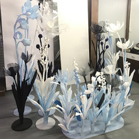 Support d'affichage de vitrine en acrylique moderne, écologique et personnalisé pour les grands magasins