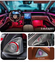 Original 64 couleurs 4D rotatif Tweeter haut-parleur lumière ambiante 2021 + pour mercedes-benz classe S W223 LED néon accessoires intérieurs