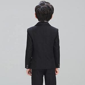 Ensemble Veste et Pantalon Noir Élégant <span class=keywords><strong>pour</strong></span> Garçon à Prix <span class=keywords><strong>de</strong></span> Gros d'Usine - Product Image 4