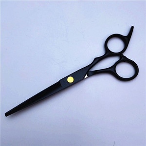 Tijeras Clásicas Negras para Peluquería Canina de 6 Pulgadas, Acero Inoxidable, Multifunción, Juego de Tijeras Rectas y Curvas para Cortar el Pelo de Perros - Product Image 3
