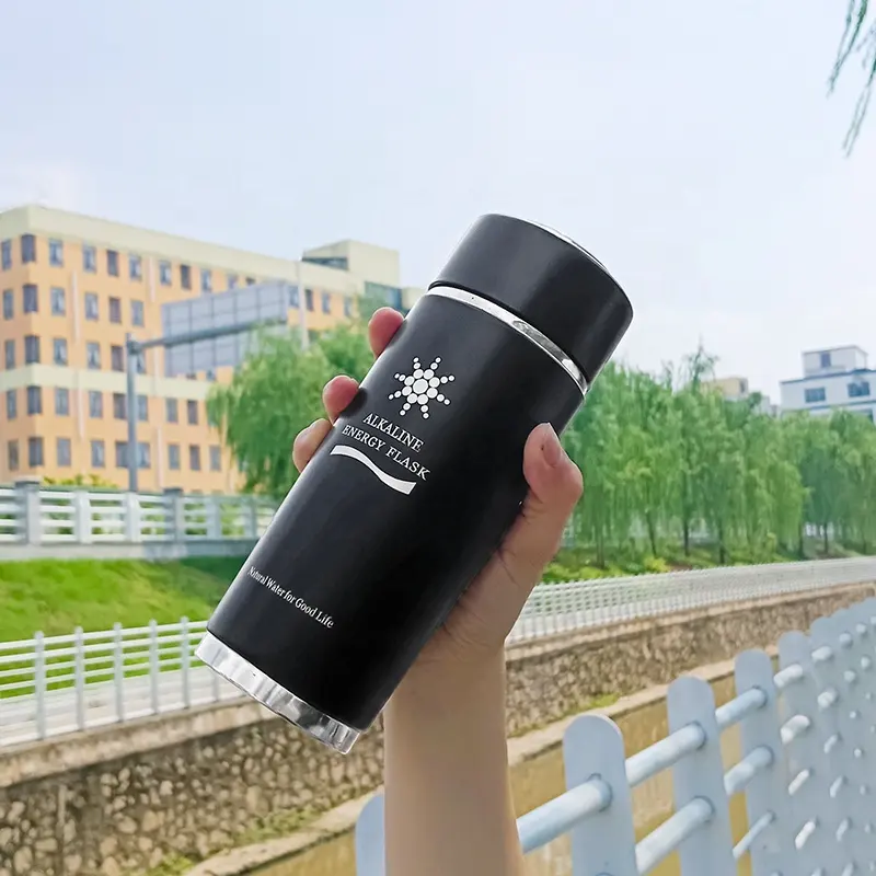 Single Filter Health Water Quantum Alkaline Bio Energy Nano Flask /Cup PH 8.5 With Laser alkaline bottle