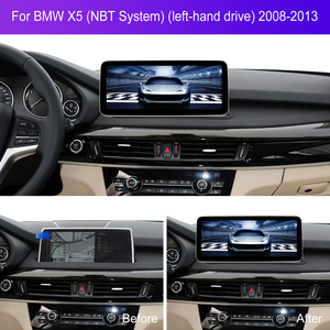 Podofo 12.3'' IPS Screen 8 Core CarPlay Android for BMW <strong>X5</strong> NBT 2008-2013 Car Radio Android Auto/<strong>GPS</strong>/WiFi/4G/RDS/DSP OEM Factory - Product Image 2