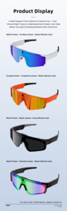 Gafas Inteligentes con Marco Interno Desmontable Aptas para Miopía, Cámara HD de 8MP, Llamadas para Uso Diario en la Oficina, Viajes, Conducción, Deportes al Aire Libre - Product Image 5