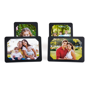 Nuovo stile magnetico cornice magnetica per <span class=keywords><strong>foto</strong></span> <span class=keywords><strong>frigo</strong></span> magnete cornice magnetica carta di carta Kraft nera per contenere <span class=keywords><strong>foto</strong></span> per la decorazione domestica - Product Image 3