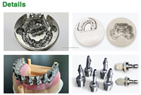 Machine de fraisage dentaire CNC 5 axes CDM5G à usinage sec et humide, très demandée, pour Zircone, PMMA, Cire, PEEK, CoCr, Titane, Premill, Emax