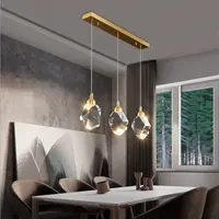 Butimart — lampe suspendue en cuivre, haute Performance, design moderne et luxueux, éclairage d'intérieur, luminaire décoratif de plafond, abat-jour, cristal