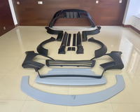 Kit carrosserie large style LM Starry Post pour Land Rover Range Rover : Calandre centrale, Lame avant, Jupes latérales, Ailes, Pare-chocs arrière, Aileron arrière