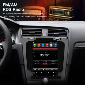 HFMidia Lecteur multimédia vidéo pour tableau de bord DSP 9,7 pouces avec CarPlay sans fil Android Auto pour Golf 7 2014-2018 - Product Image 3