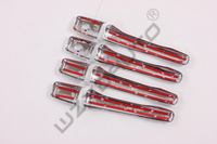 Juego de 8 Cubiertas para Manijas de Puertas Laterales para LANCER Evolution 2002 2003 2004 2005 2006, Autopartes Cromadas, Accesorios para Coche, Cubierta para Cacha de Manija