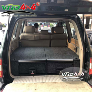 ลิ้นชักเก็บของด้านหลังรถยนต์ VRD4X4 LC100 สำหรับรถออฟโรด พร้อมโต๊ะแบบเลื่อนออกได้ ใช้กับตู้เย็นได้ เหมาะสำหรับรถ SUV รถกระบะ รถขับเคลื่อน 4 ล้อ สำหรับรถยนต์แลนด์ครุยเซอร์ - Product Image 6