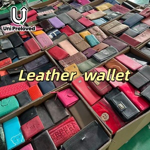 A11-2 Portefeuille en cuir véritable, sacs d'<span class=keywords><strong>occasion</strong></span>, vente en gros, styles mixtes unisexes, portefeuilles, porte-cartes, porte-monnaie, haute qualité - Product Image 1
