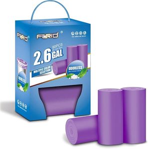 Bolsas de Basura Coloridas de 4 Galones de HDPE LDPE, Precio de Fábrica EXW, para Supermercados, Cocina y Empaquetado - Product Image 6