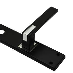 बड़े पैनल एल्यूमीनियम आयरन इनडोर दरवाजा लॉक टिकाऊ डिजाइन कुंजी संचालित बाथरूम हैंडल के साथ - Product Image 3