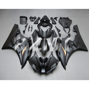 Transform Your Ride: Gloss Black ABS Fairing Kit For Yamaha YZF-R6 (2005) By ZXMT