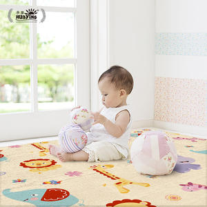 Tapis d'éveil Huaying pour bébé 180x150cm, épais, imperméable, pour nourrissons et tout-petits, jouet doux avec imprimé animal - Product Image 5