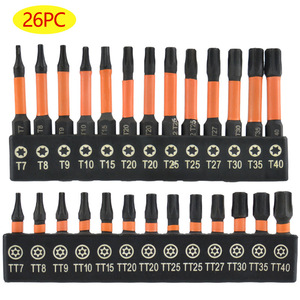 S2 Alloy Steel Torx <b>Bit</b> <b>Set</b> 1/4 Hex Shank 25mm 50mm Mobile Phone Repair Tools - Product Image 4