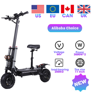 Magazzino USA CA UK UE J30MAX EScooter Vendita all'Ingrosso Economica Potente Dropshipping Scooter Elettrico per Adulti Elegante Fuoristrada Beast - Product Image 1