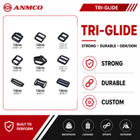 Sangle Tri Glide personnalisée pour projets d'assemblage de sacs et de sacs à dos, fournisseur OEM ODM pour l'approvisionnement B2B international