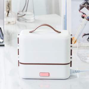 Réchauffeur de boîte à lunch électrique original 300W nouveau plastique en acier inoxydable pour la maison et l'extérieur Design moderne - Product Image 3