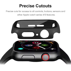 2 en 1 <span class=keywords><strong>Protection</strong></span> à 360 degrés IPX8 étanche Full Watch Glass Cover Watch Screen Protector case pour apple <span class=keywords><strong>Iwatch</strong></span> Series 7 <span class=keywords><strong>8</strong></span> 9 10 - Product Image 5