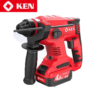 <span class=keywords><strong>KEN</strong></span> BL2120 Marteau perforateur sans balais 20V Marteau perforateur rotatif sans fil Tournevis électrique multifonctionnel Ensemble d'outils électriques - Product Image 1
