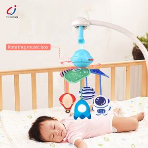 Berceau russe cloche en gros peluche hochet cintre jouet télécommande Rotation espace bébé lit lit Mobile - Product Image 3