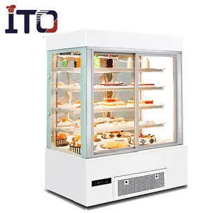 Custom Commercial Cake Display Cabinet Ice Cream Display Case Cake Refrigerator