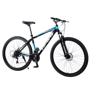 Bicicletta da Montagna 26 Pollici con Doppio Freno a Disco, Forcella Ammortizzata e 27 Velocità, Pedali Standard - Product Image 2