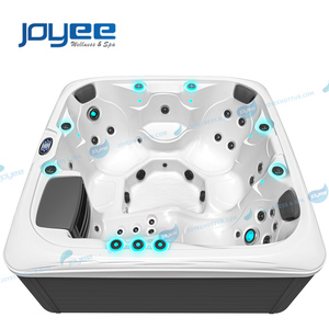 Joyee nóng bán bồn tắm nước nóng giá tốt nhất 2025 thiết kế mới vườn jacuzzier nhập khẩu ariestech Acrylic Spa hirlpool Nhà cung cấp Trung Quốc - Product Image 4