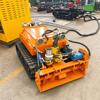 Robot compact de dragage de canalisations avec jet haute pression pour travaux sur les conduites d'égout de petit diamètre