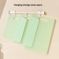 Dubbelzijdig PP mini-snijplank voor babyvoeding en fruit, food grade, draagbaar, campingplank, huiskamer, keuken, fabrikantpromotie