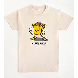 Camiseta If Food By Melonseta, unisex, talla mediana para adultos, diseño Kung Food, camiseta gráfica divertida - Product Image 1