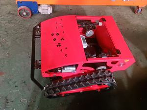 PUERFU Tondeuses à gazon télécommandées nouvelle génération sur chenilles, moteur 600W, surveillance à distance, résistantes aux travaux intensifs et aux nids-de-poule - Product Image 4