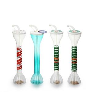 Gobelet à boisson en plastique de 500 ml, forme personnalisée, gobelet à slush, gobelet de jardin avec paille, fabriqué au Vietnam - Product Image 4