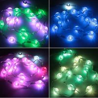 3D RGB 360 grados led pixel bola LED punto de control programable