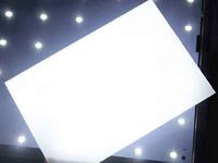 Feuille/panneau/plaque de diffuseur de PC PS givré par opale pour la lumière menée