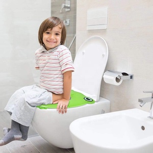 Couvre-siège <span class=keywords><strong>de</strong></span> <span class=keywords><strong>toilette</strong></span> pliable en silicone souple, écologique, en forme d'animal personnalisé, lavable, pour bébés, tout-petits et enfants - Product Image 5
