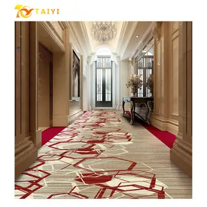 Custom 3D printed carpet Nylon Fireproof Casino Factory Manufacture KTV Luxury Hotel Carpet