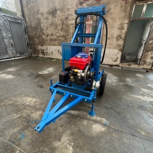 Nước nhỏ cũng khoan Giàn Khoan Di động nông nghiệp Xây Dựng Nông độ sâu trung bình 130m cũng khoan Giàn Khoan máy móc - Product Image 6